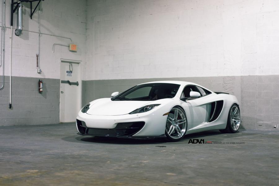 McLaren MP4-12C Chrome Wheels on ADV.1 Wheels (ADV05MV1CS) '2015